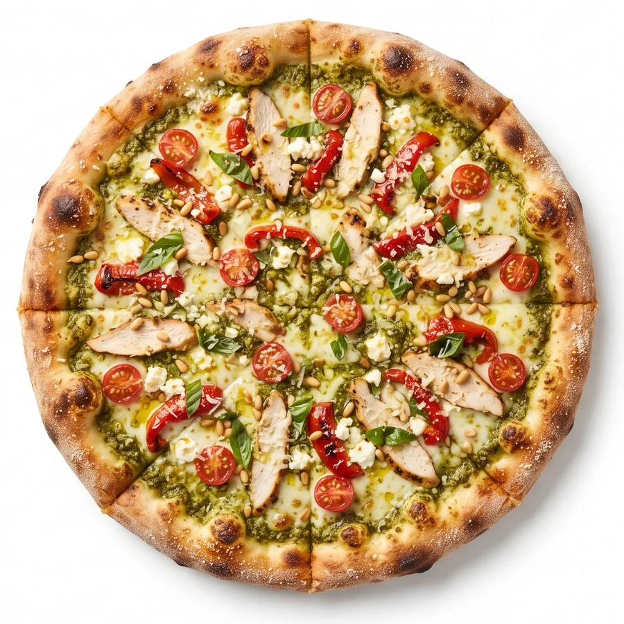 Pizza Pollo Pesto